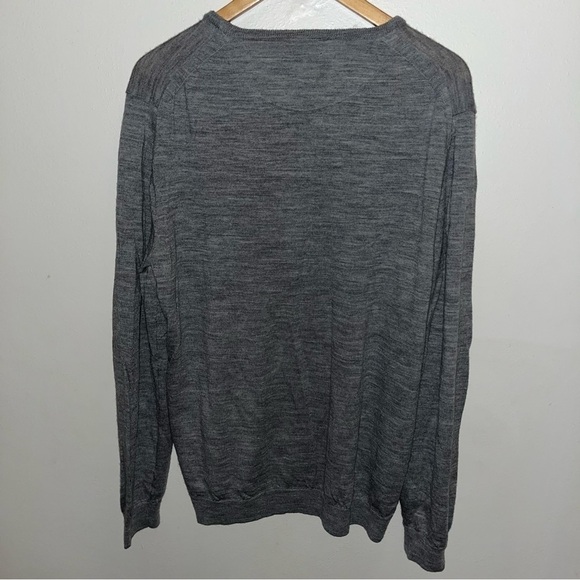Tasso Elba Merino Wool Sweater Gray Men’s Size Extra Large - Picture 7 of 7